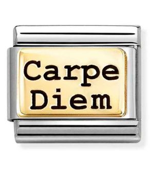 Charms Nomination Carpe Diem ✨ – Element Bransoletki Composable Stal & Złoto.jpg